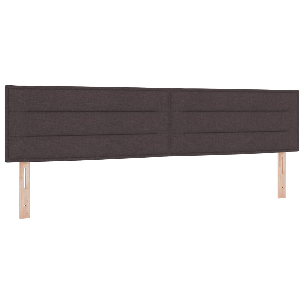 vidaXL Łóżko ottoman z materacem Ciemny brąz 200 x 200 cm tkanina