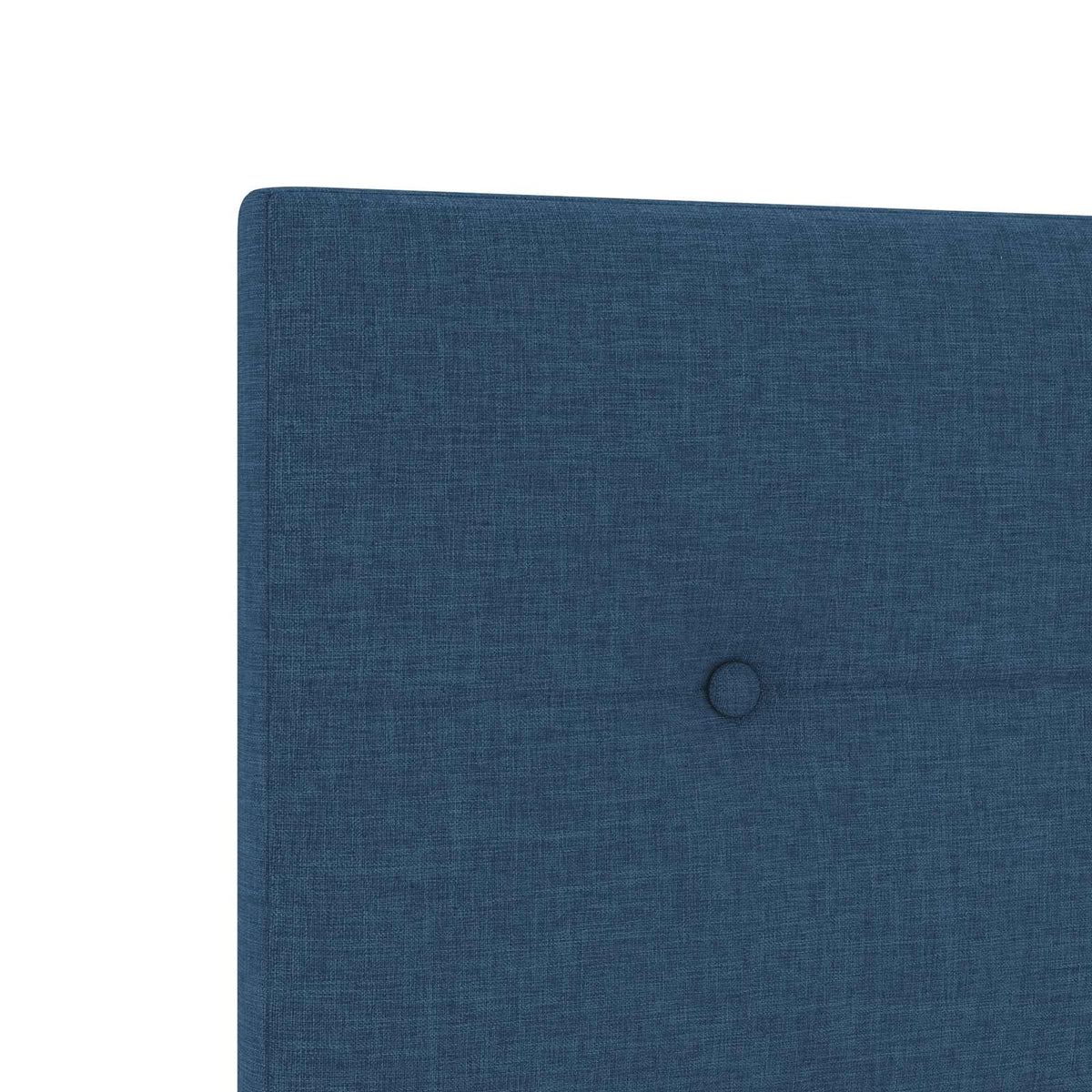 vidaXL Łóżko ottoman z materacem niebieski 120 x 200 cm tkanina