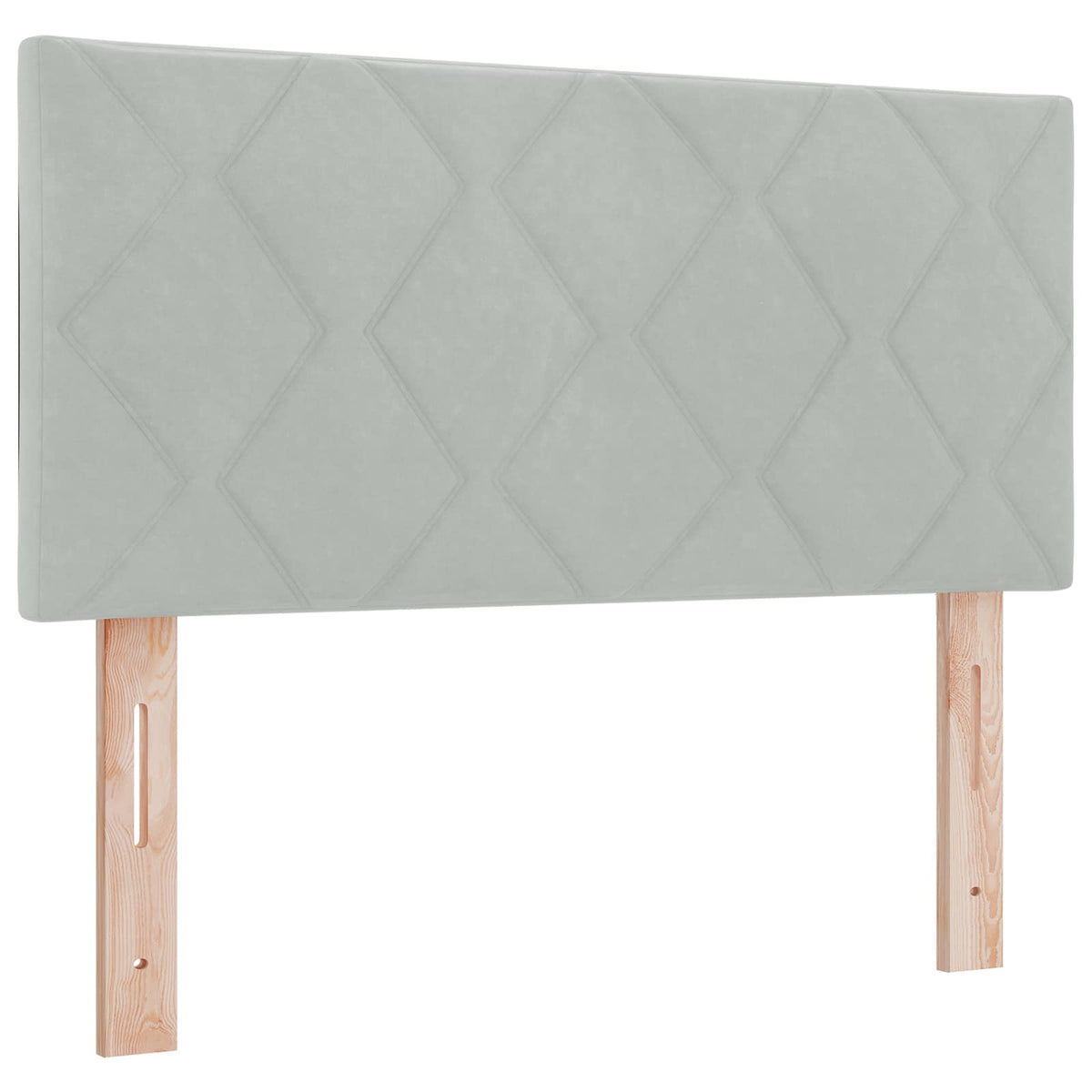 vidaXL Łóżko ottoman z materacem jasnoszary 90 x 190 cm Welur