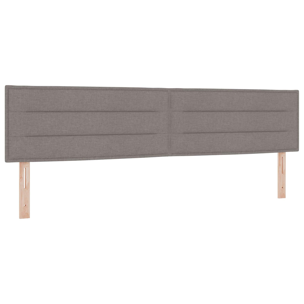 vidaXL Łóżko z pojemnikiem i materacem LED Ciemnoszary 200 x 200 cm
