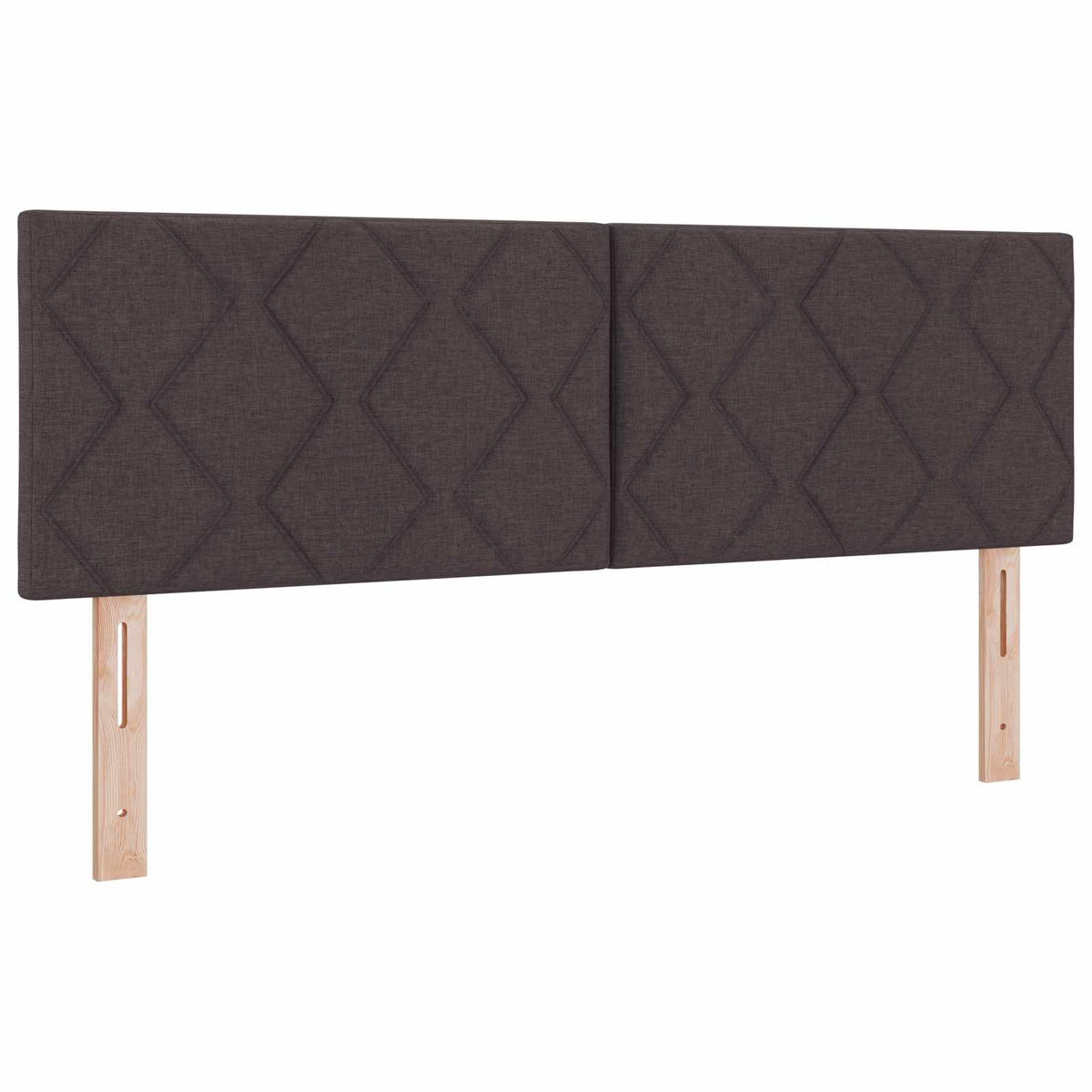 vidaXL Łóżko z pojemnikiem i materacem LED Ciemny brąz 140 x 200 cm