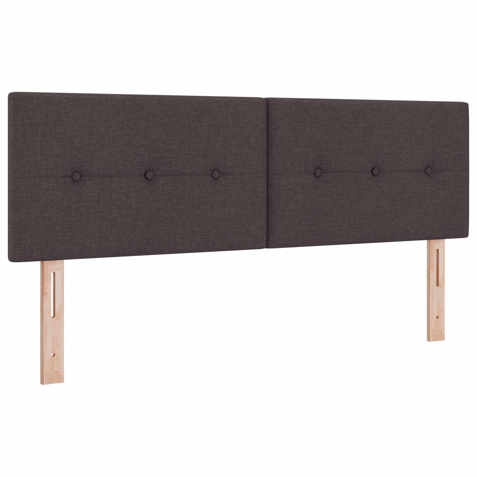 vidaXL Łóżko z pojemnikiem i materacem LED Ciemny brąz 160 x 200 cm