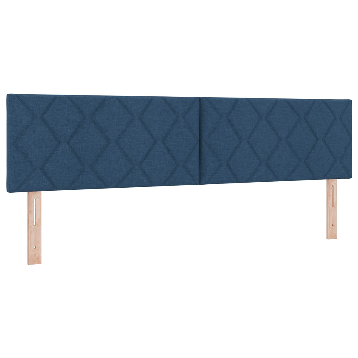vidaXL Łóżko z pojemnikiem i materacem LED niebieski 180 x 200 cm
