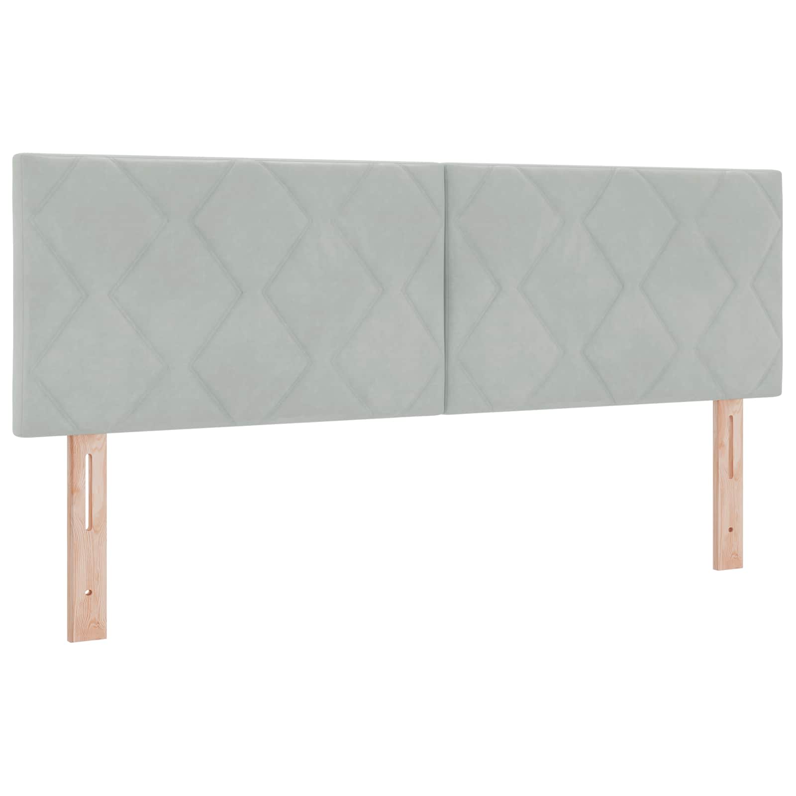 vidaXL Łóżko z pojemnikiem i materacem LED jasnoszary 160 x 200 cm