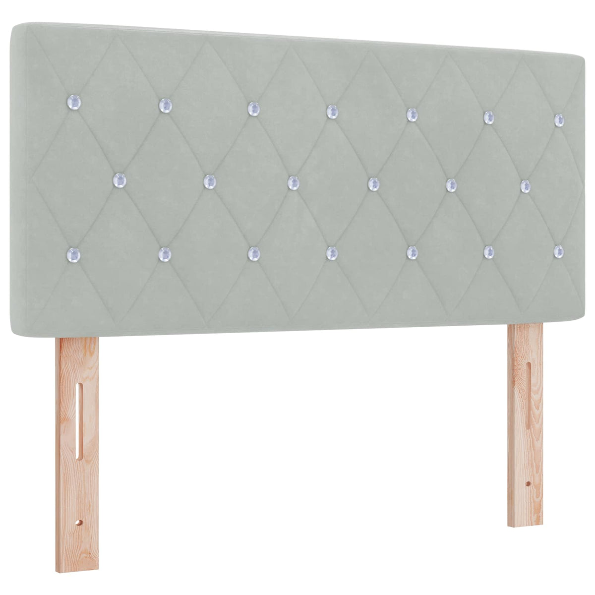vidaXL Łóżko ottoman z materacem jasnoszary 120 x 200 cm Welur