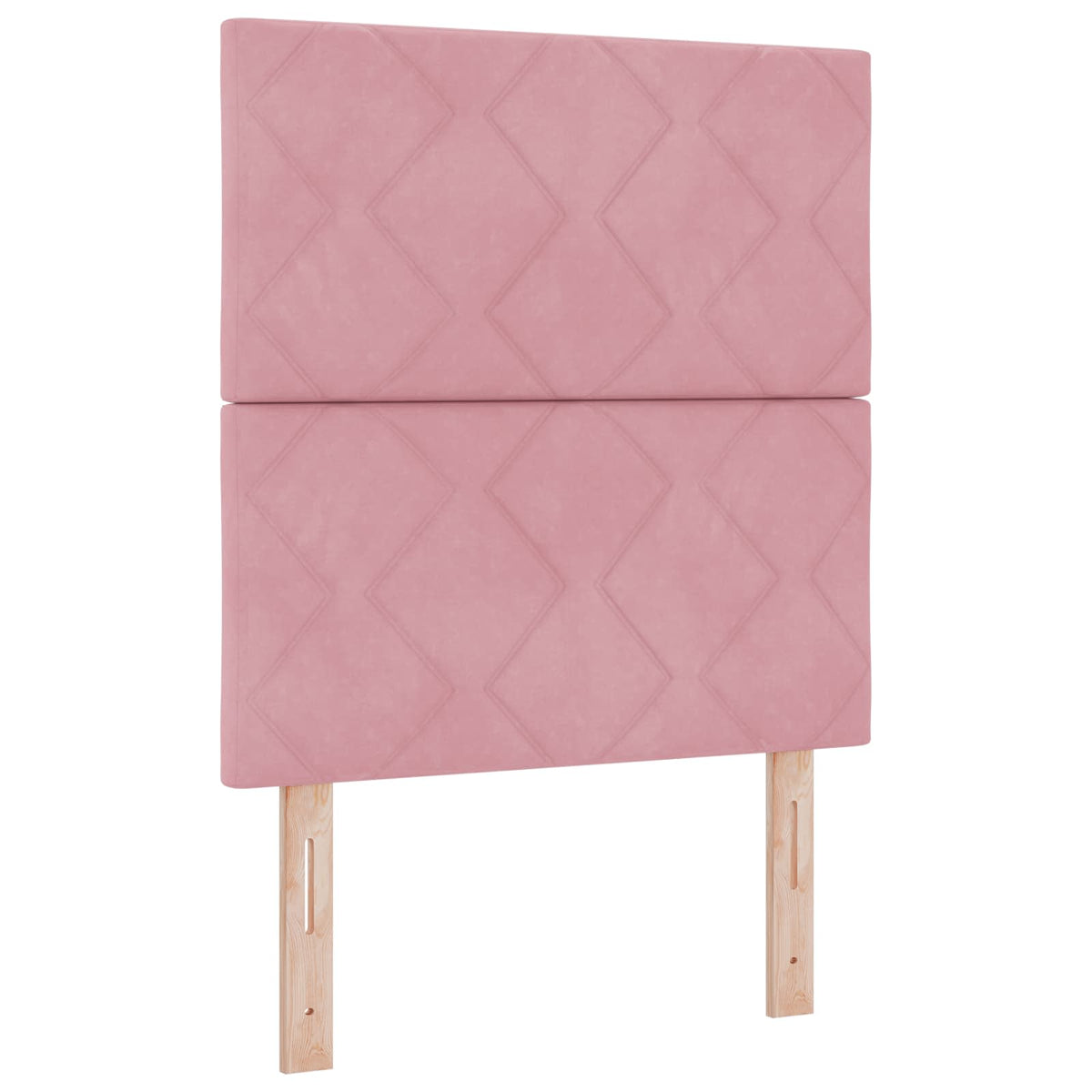vidaXL Łóżko ottoman z materacem Z zagłówkiem różowy 80 x 200 cm Welur