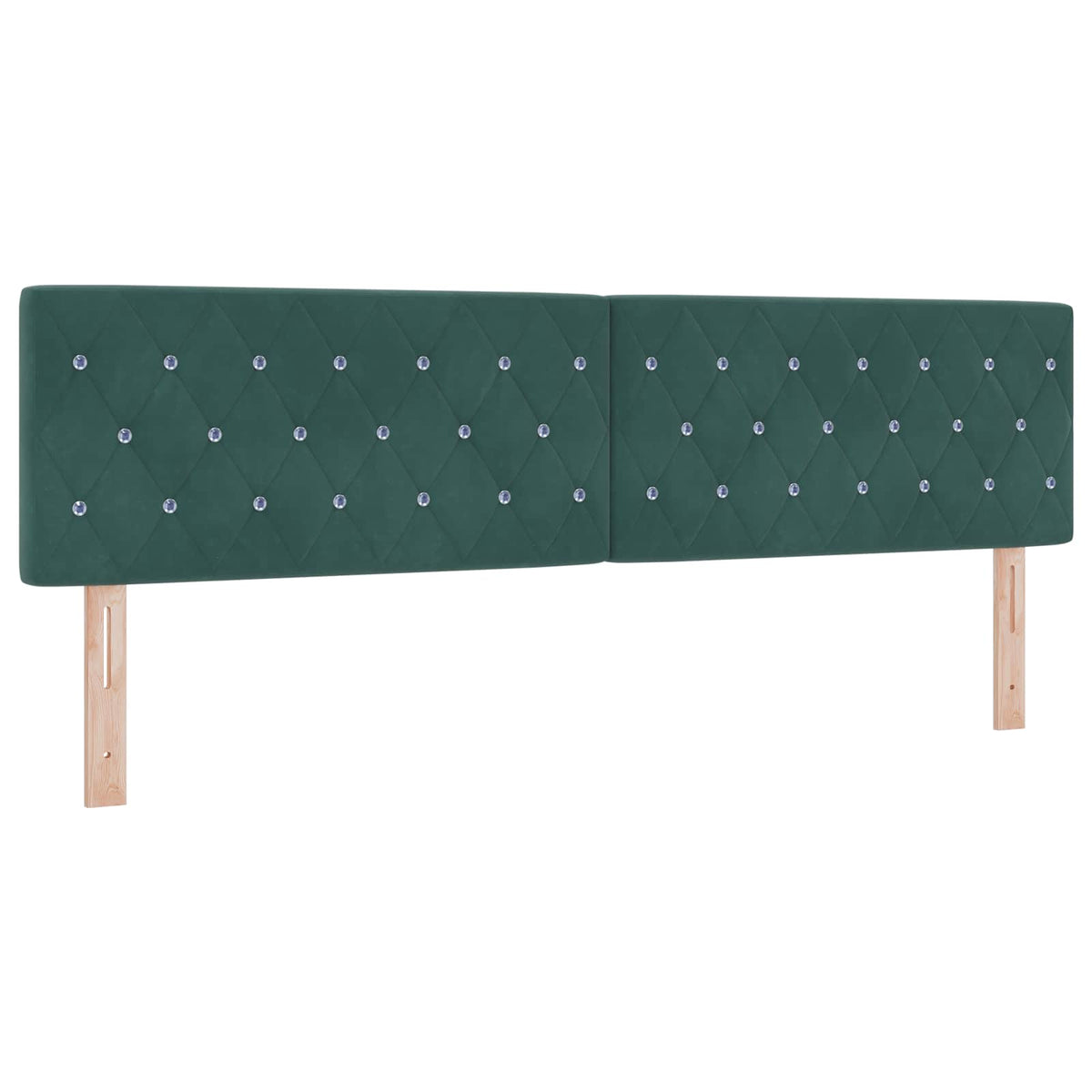vidaXL Łóżko z miejscem do przechowywania Ciemnozielony 180 x 200 cm