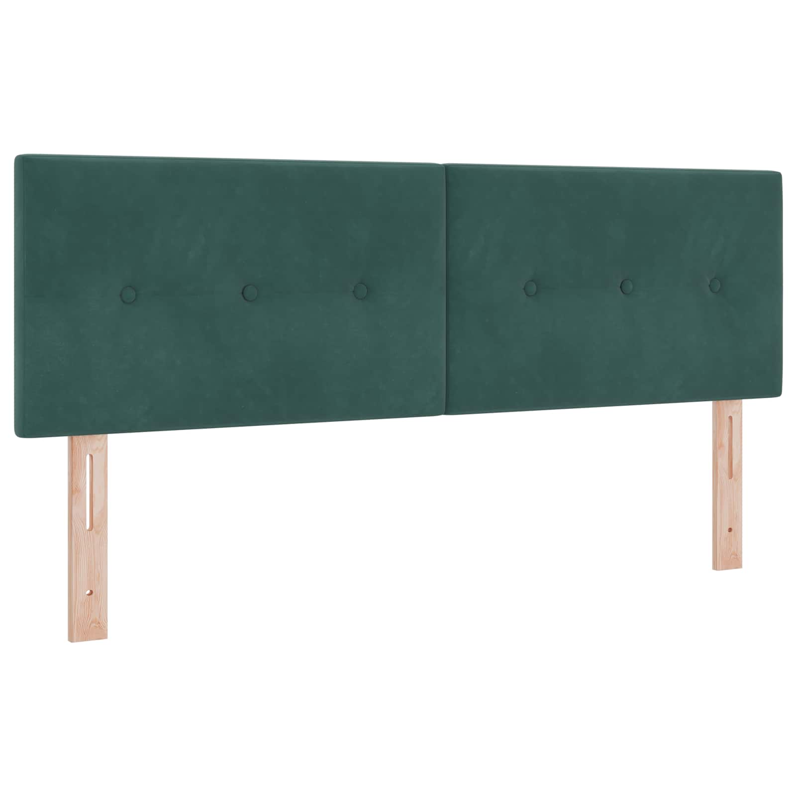 vidaXL Łóżko z miejscem do przechowywania Ciemnozielony 160 x 200 cm