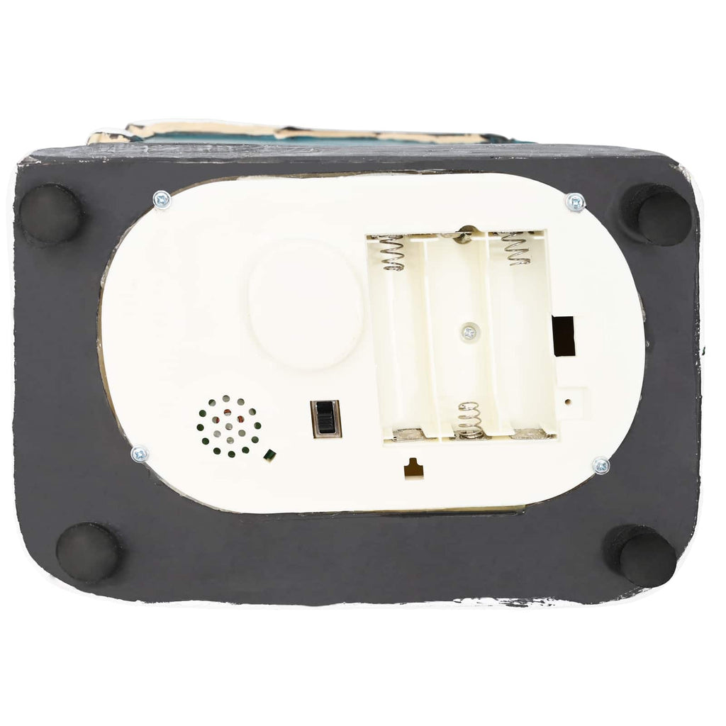 vidaXL Miasteczko bożonarodzeniowe z saniami SALO 19 x 13 x 24 cm