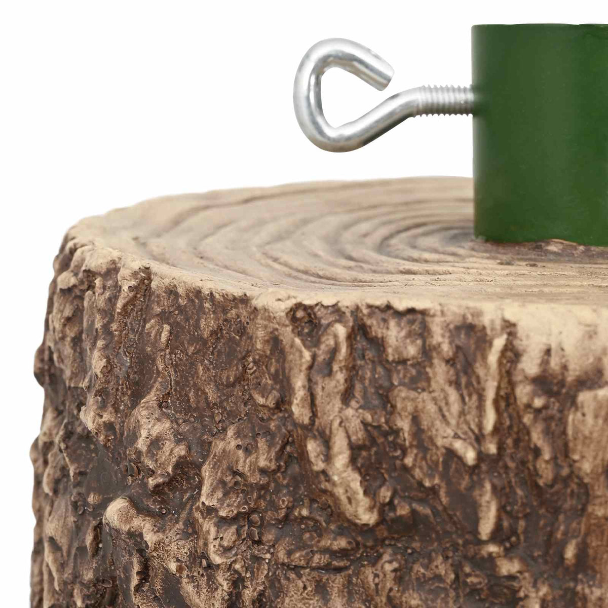 vidaXL Stojak na choinkę w kształcie pnia Ø 23 x 34 cm Tlenek Magnezu