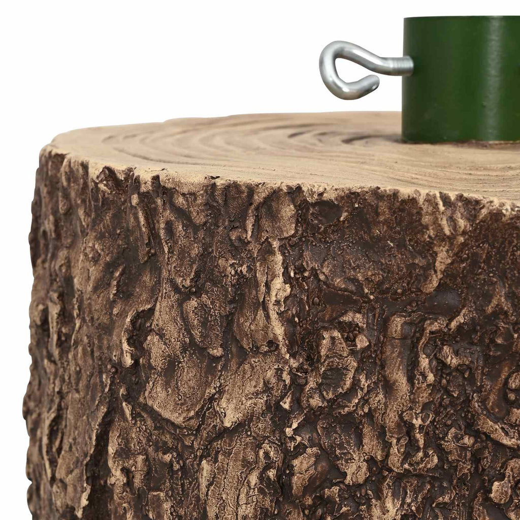 vidaXL Stojak na choinkę w kształcie pnia Ø 31 x 37 cm Tlenek Magnezu