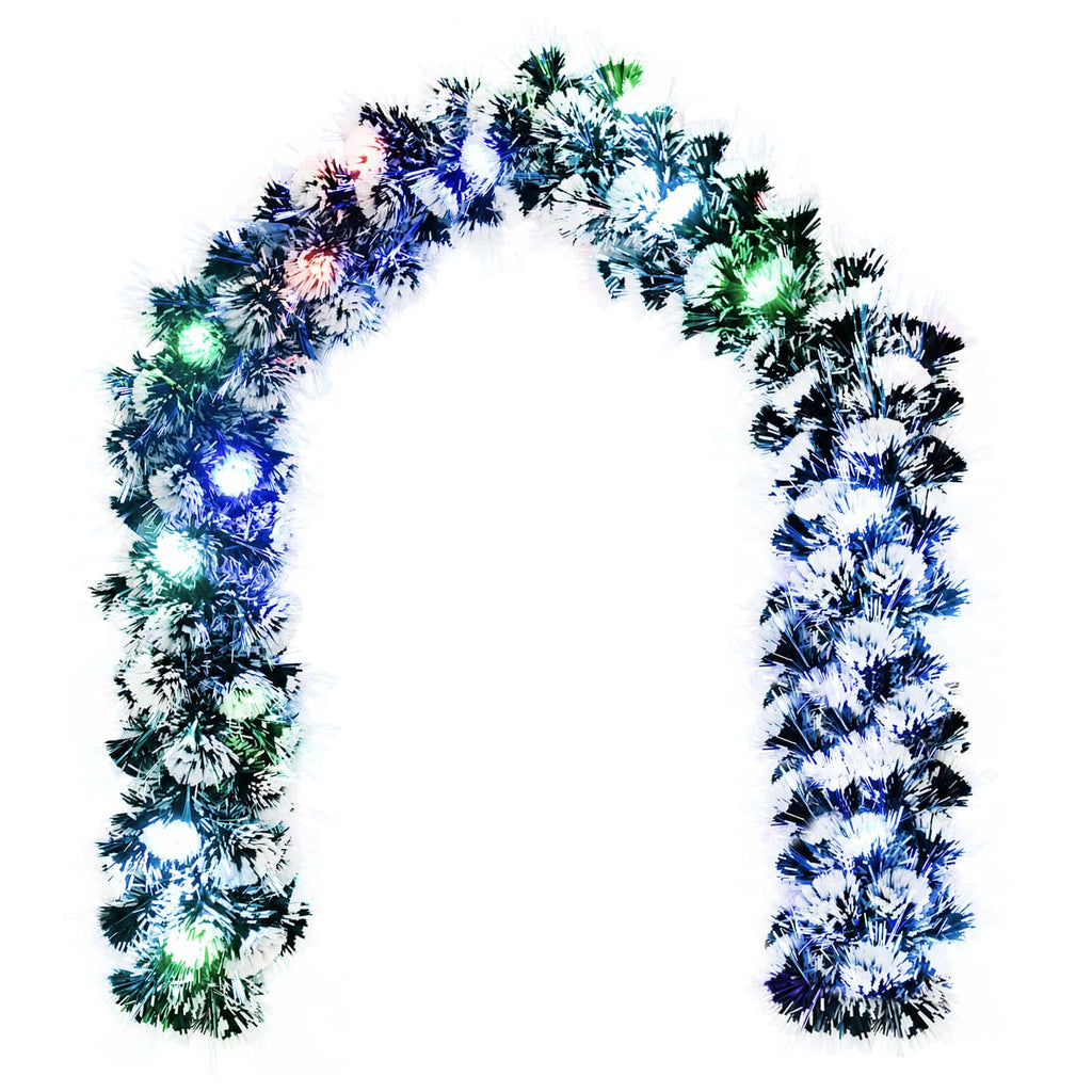 vidaXL Girlanda bożonarodzeniowa 200 cm 16 LED Wielokolorowy PET