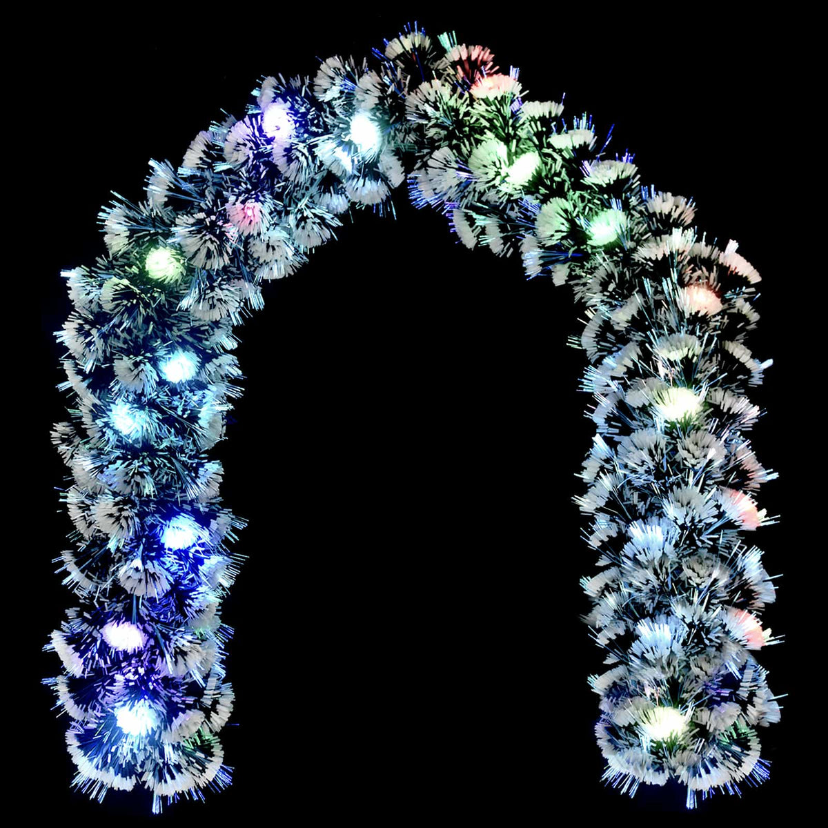 vidaXL Girlanda bożonarodzeniowa 200 cm 16 LED Wielokolorowy PET