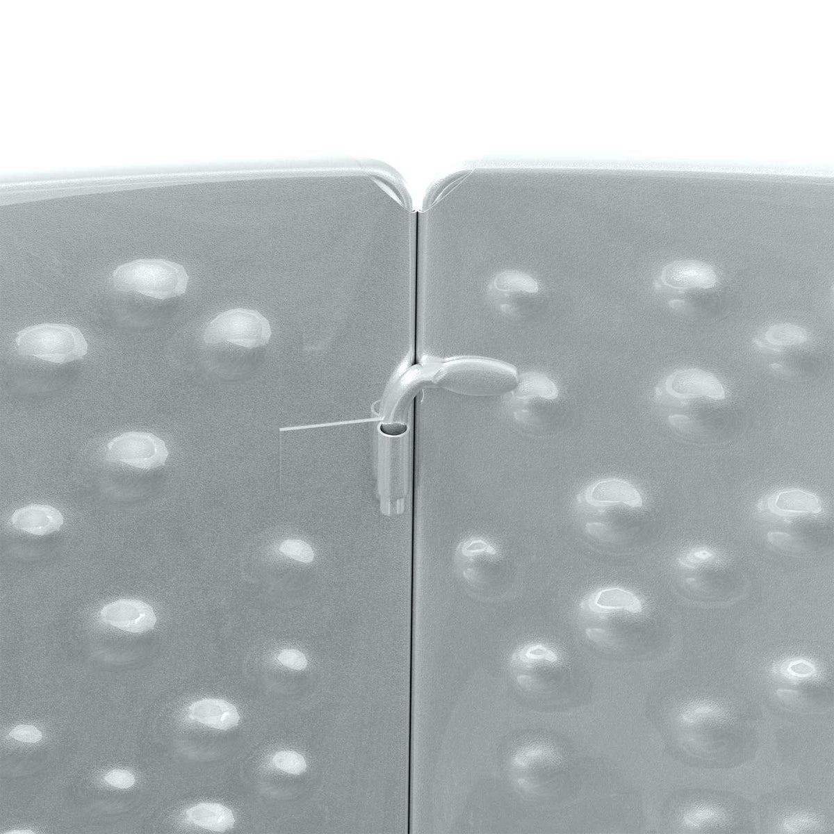 vidaXL Osłona pod choinkę W kształcie stożka srebrny Ø 62 x 25 cm Stal