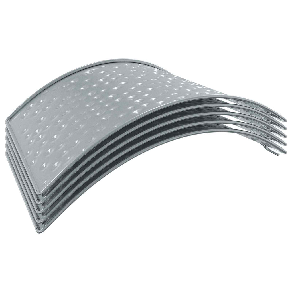 vidaXL Osłona pod choinkę W kształcie stożka srebrny Ø 62 x 25 cm Stal
