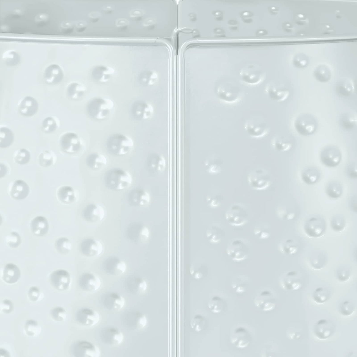 vidaXL Osłona pod choinkę W kształcie stożka Biały Ø 62 x 25 cm Stal