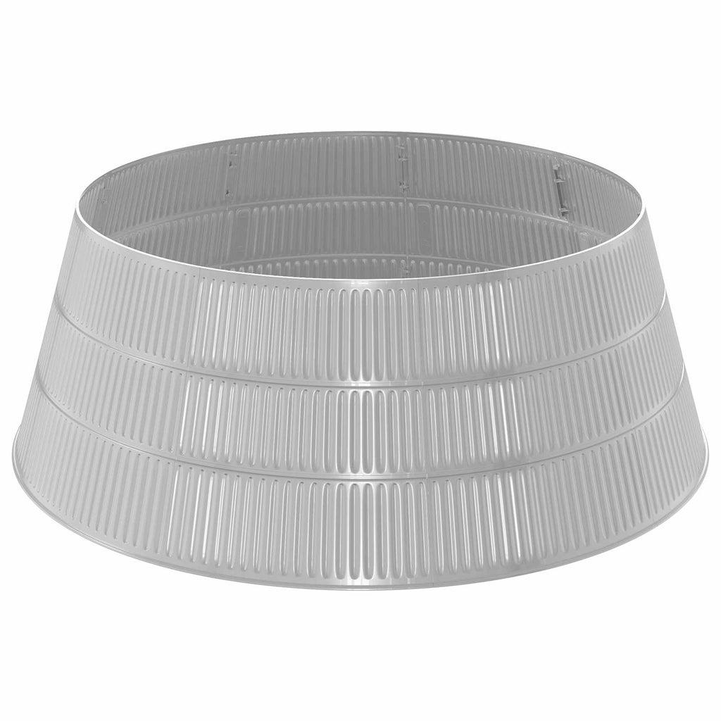 vidaXL Spódnicachoinkowa W kształcie stożka srebrny Ø 73 x 25,5 cm