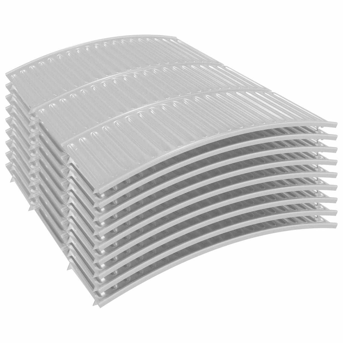 vidaXL Spódnicachoinkowa W kształcie stożka srebrny Ø 73 x 25,5 cm