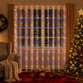 vidaXL Kurtyna świetlna 300 LED Wielokolorowy 300 x 300 cm