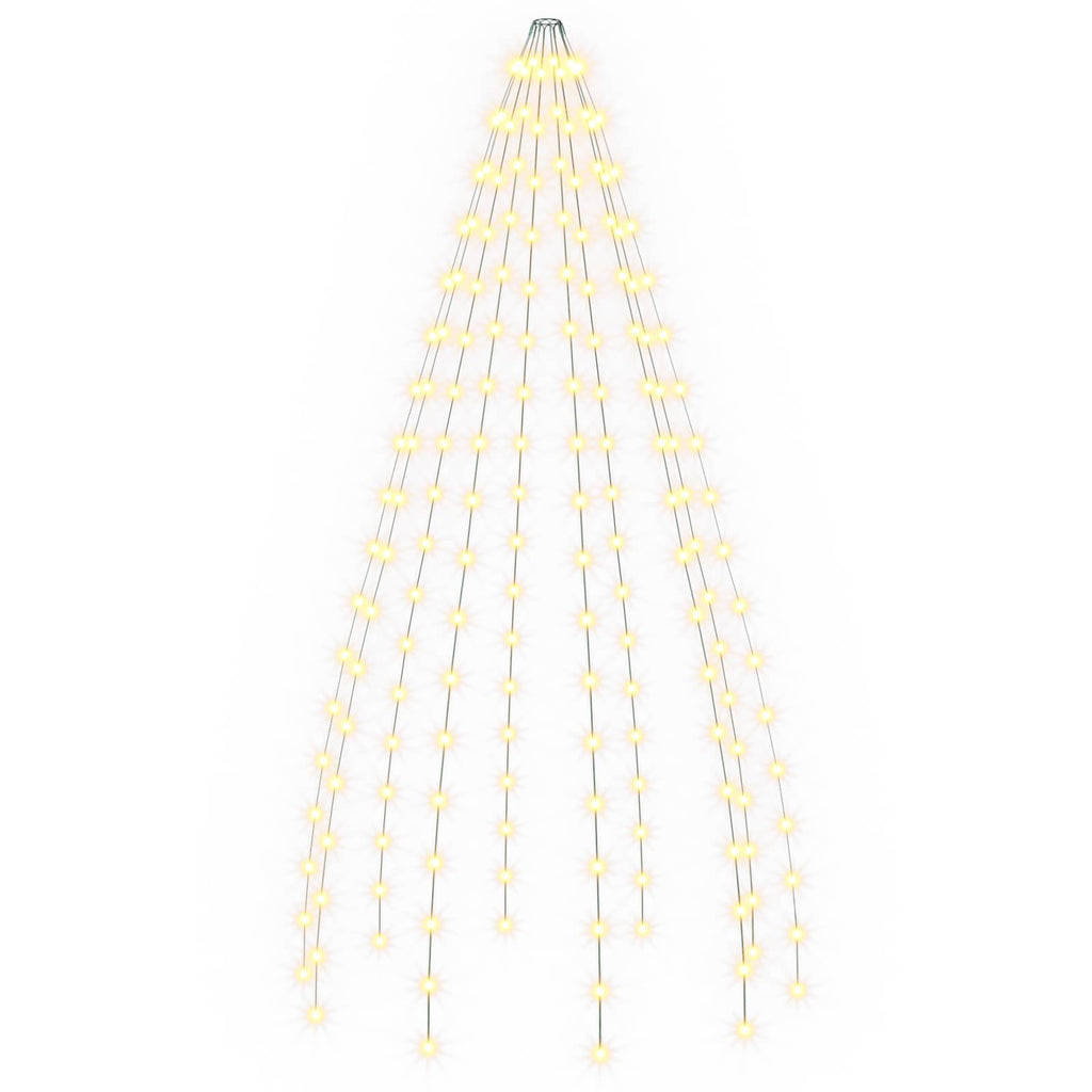 vidaXL Lampki choinkowe 180 LED Ciepła biel 180 cm