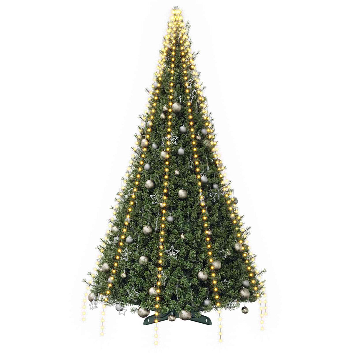 vidaXL Lampki choinkowe 500 LED Ciepła biel 500 cm