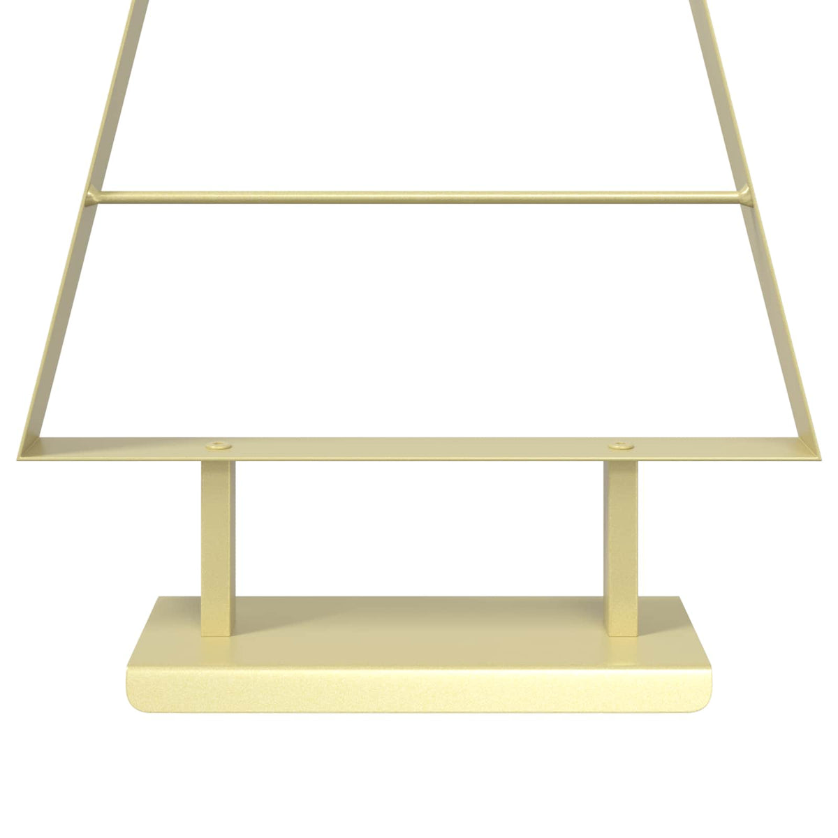 vidaXL Metalowa choinka świąteczna KUOPIO 90 cm Stal złoty