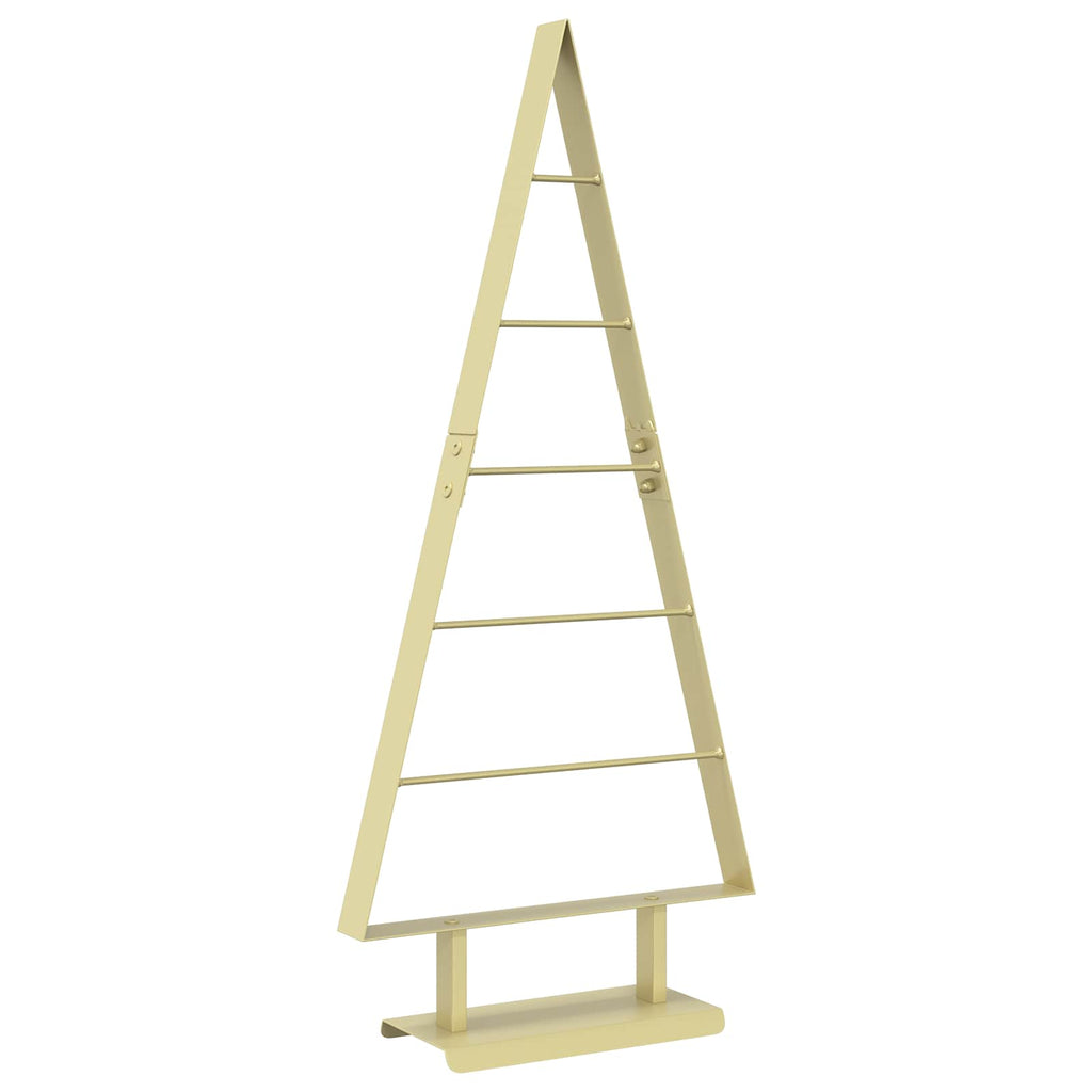 vidaXL Metalowa choinka świąteczna KUOPIO 90 cm Stal złoty