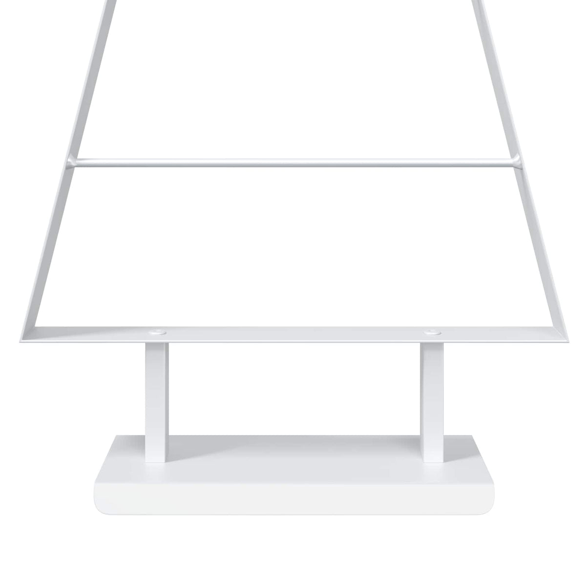 vidaXL Metalowa choinka świąteczna KUOPIO 90 cm Stal Biały
