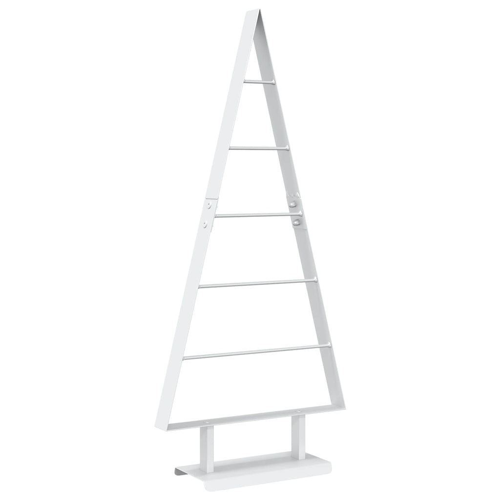 vidaXL Metalowa choinka świąteczna KUOPIO 90 cm Stal Biały