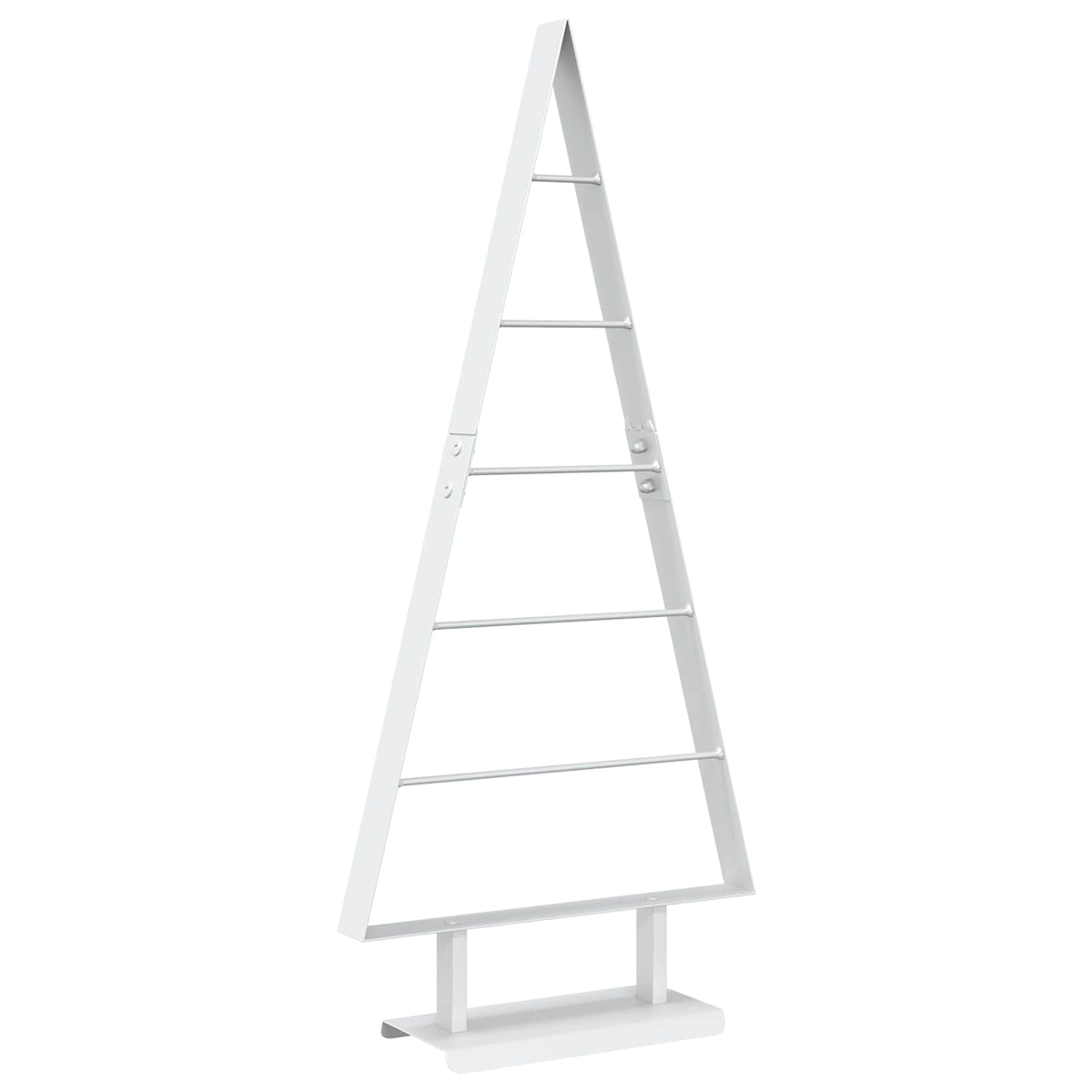 vidaXL Metalowa choinka świąteczna KUOPIO 90 cm Stal Biały