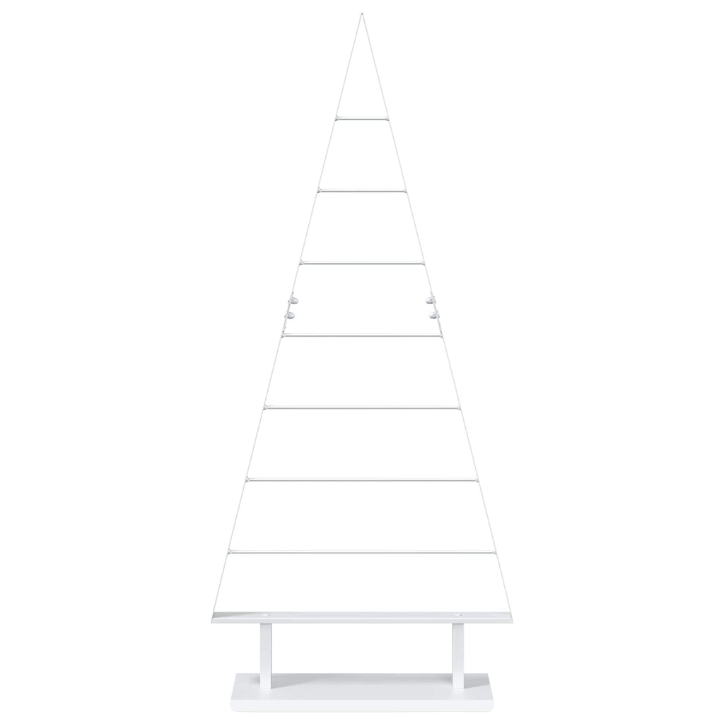 vidaXL Metalowa choinka świąteczna KUOPIO 125 cm Stal Biały