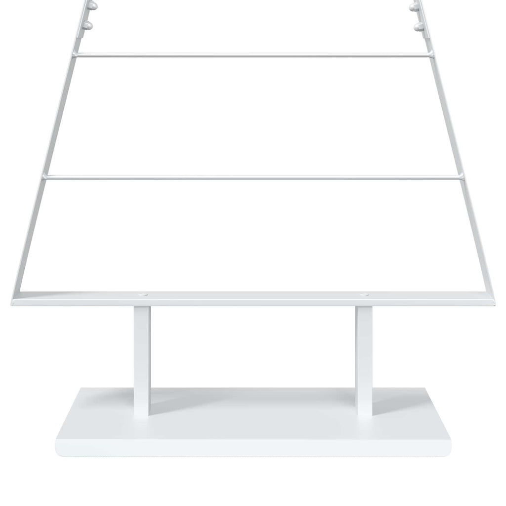 vidaXL Metalowa choinka świąteczna KUOPIO 180 cm Stal Biały