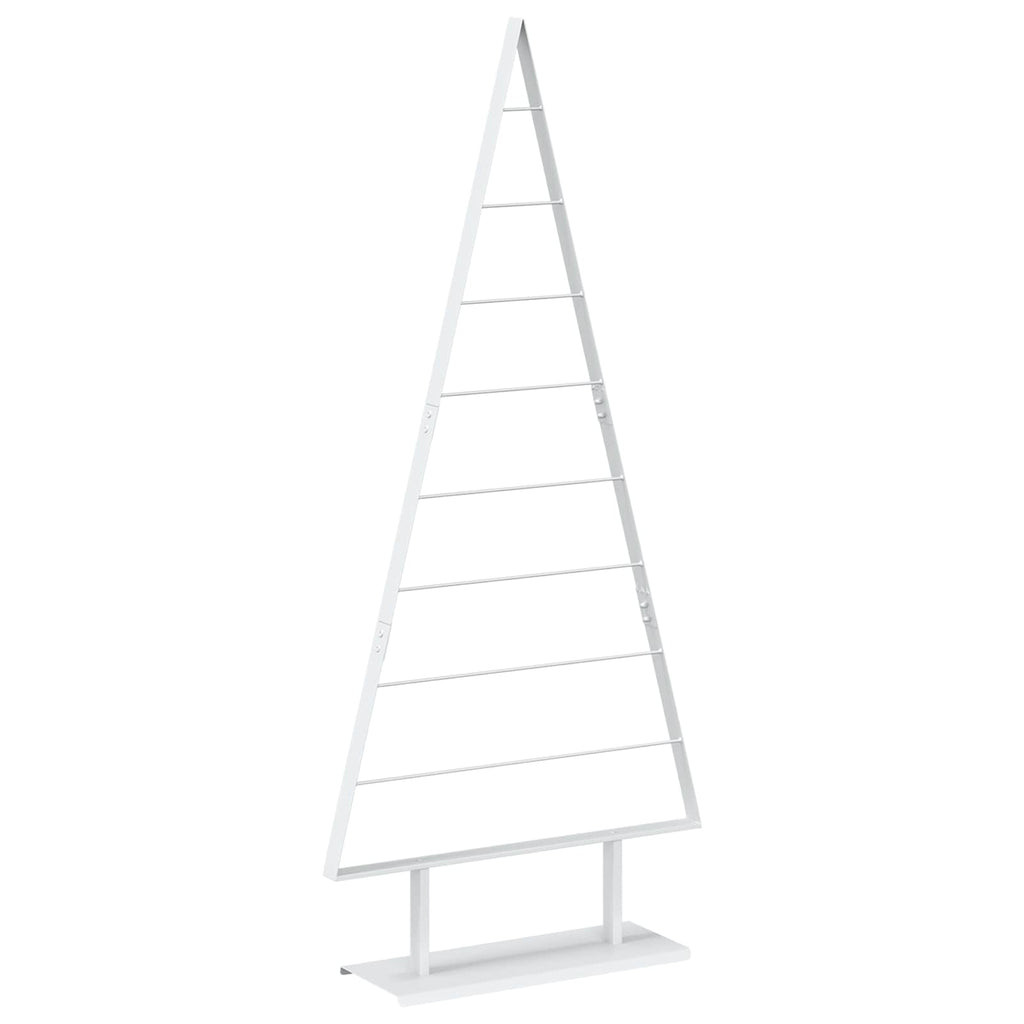 vidaXL Metalowa choinka świąteczna KUOPIO 180 cm Stal Biały