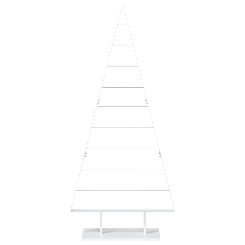 vidaXL Metalowa choinka świąteczna KUOPIO 210 cm Stal Biały