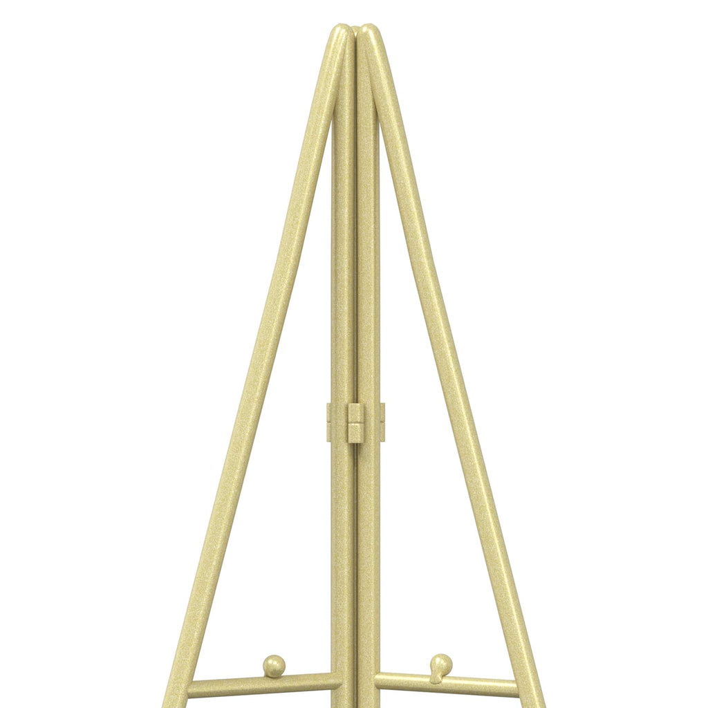 vidaXL Metalowa choinka świąteczna KUOPIO 210 cm Stal złoty