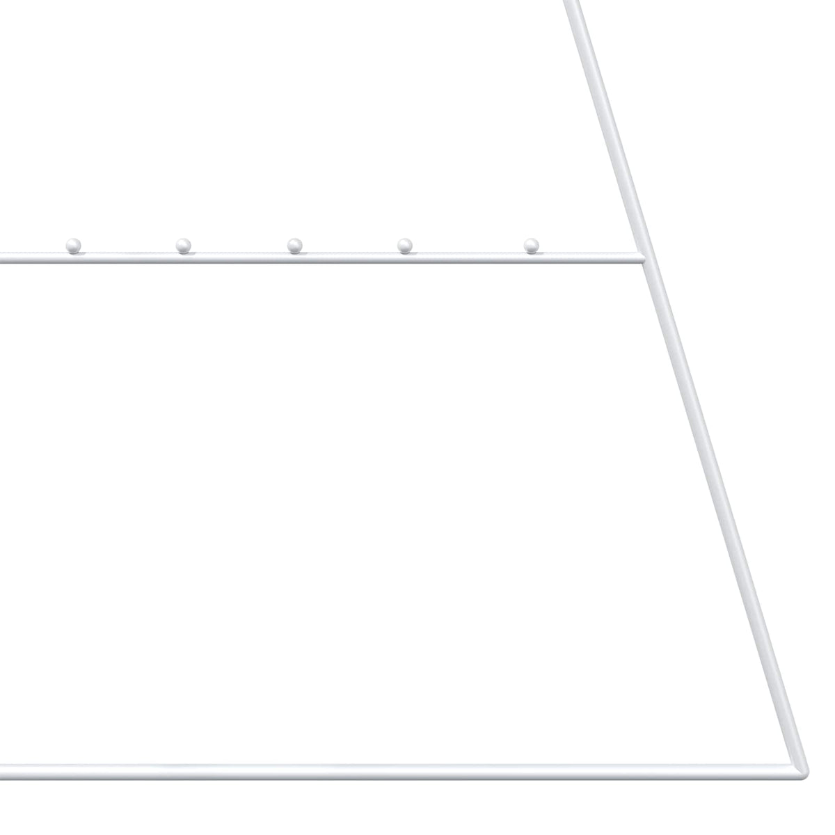 vidaXL Metalowa choinka świąteczna KUOPIO 180 cm Stal Biały