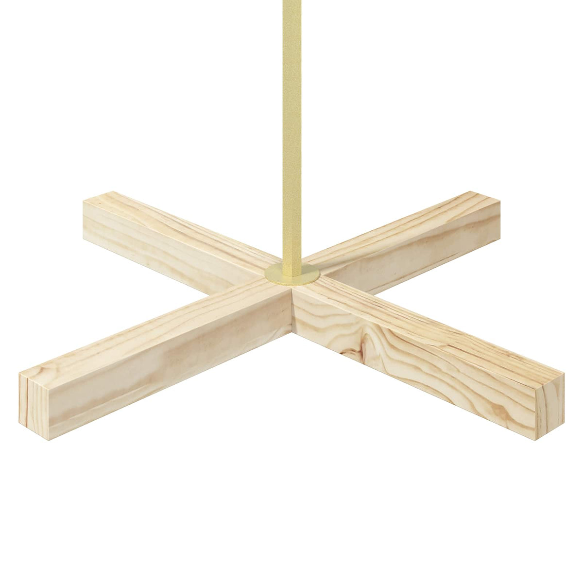 vidaXL Metalowa choinka ze stojakiem KUOPIO 210 cm Stal złoty
