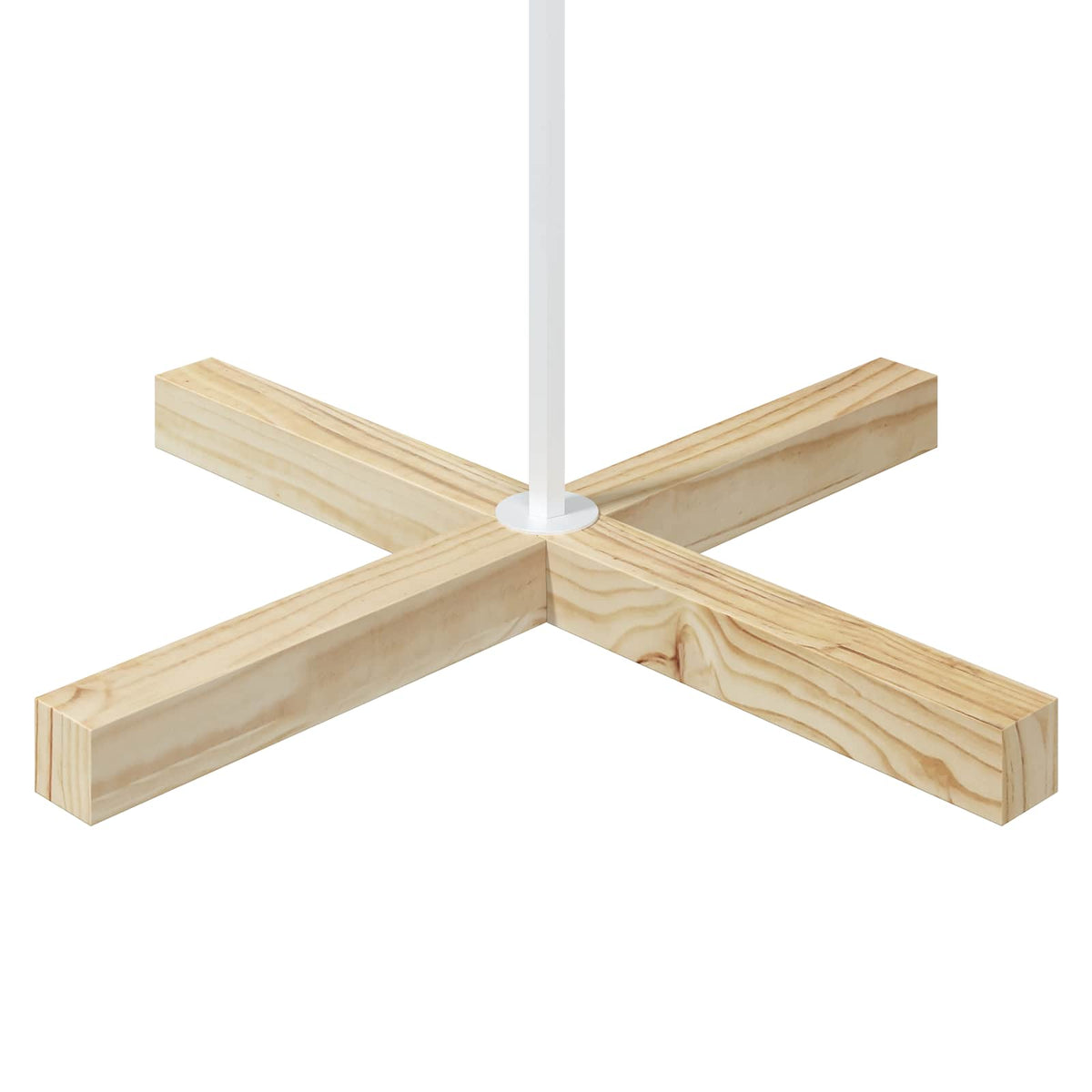 vidaXL Metalowa choinka ze stojakiem KUOPIO 210 cm Stal Biały