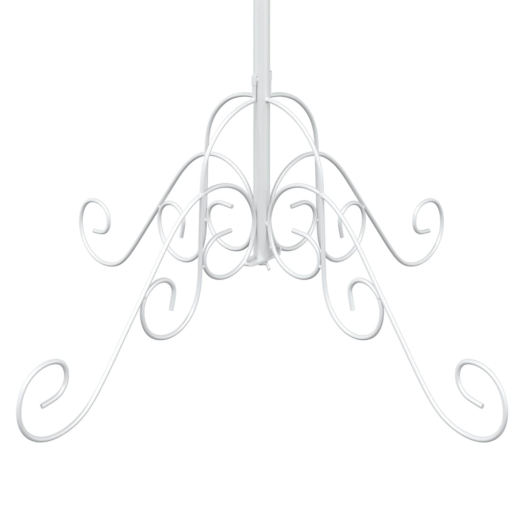vidaXL Metalowa choinka świąteczna KUOPIO 150 cm stal White