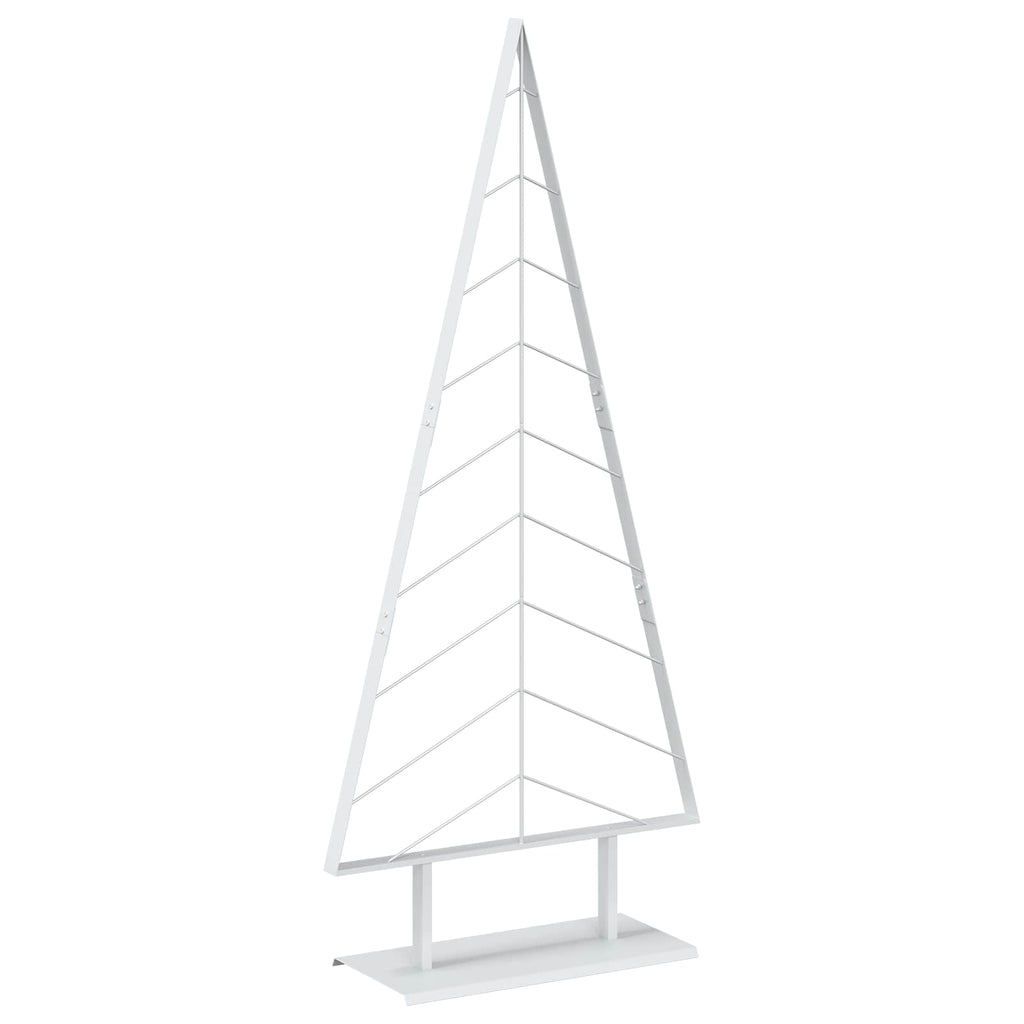 vidaXL Metalowa choinka ze stojakiem KUOPIO 180 cm Stal Biały