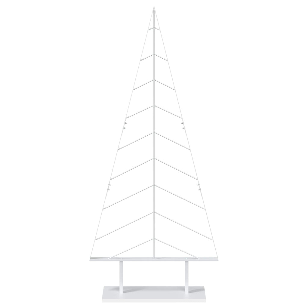 vidaXL Metalowa choinka ze stojakiem KUOPIO 180 cm Stal Biały