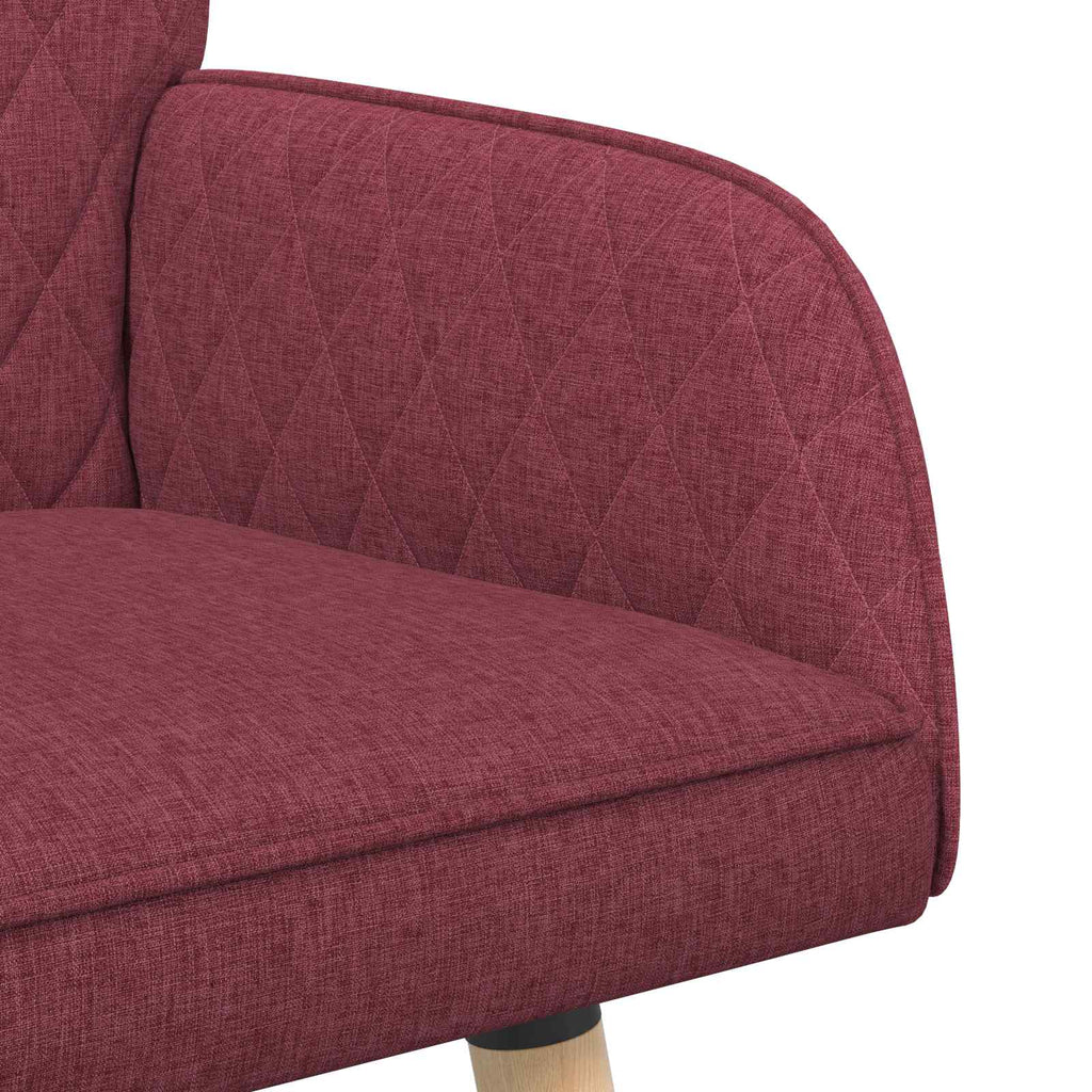 vidaXL Sofa dwuosobowa na nogach z litego drewna 2-osobowy