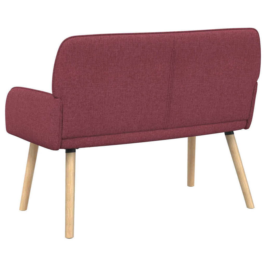 vidaXL Sofa dwuosobowa na nogach z litego drewna 2-osobowy
