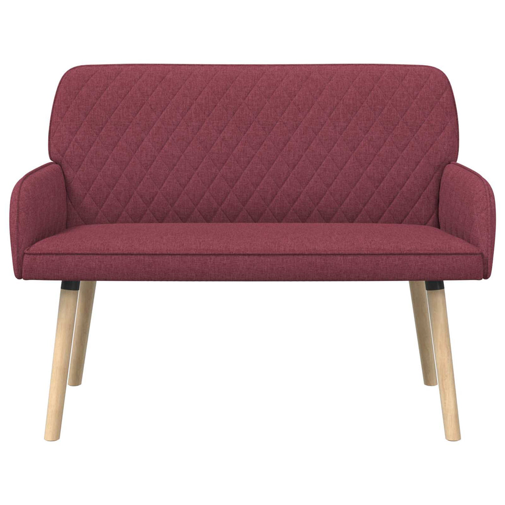 vidaXL Sofa dwuosobowa na nogach z litego drewna 2-osobowy