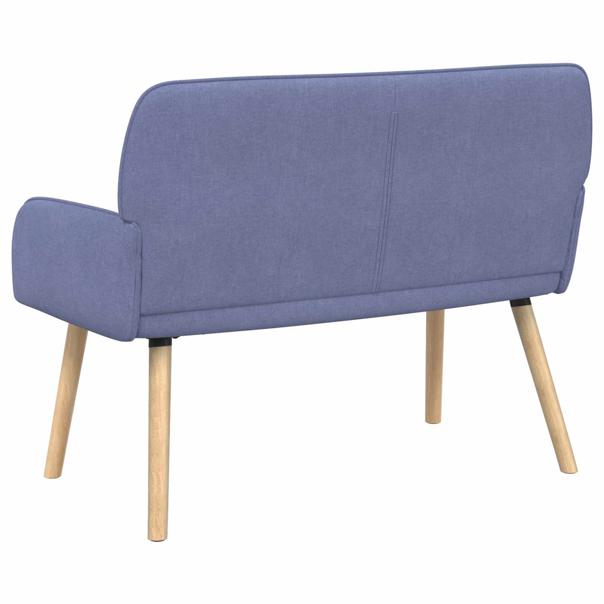 vidaXL Sofa dwuosobowa na nogach z litego drewna 2-osobowy