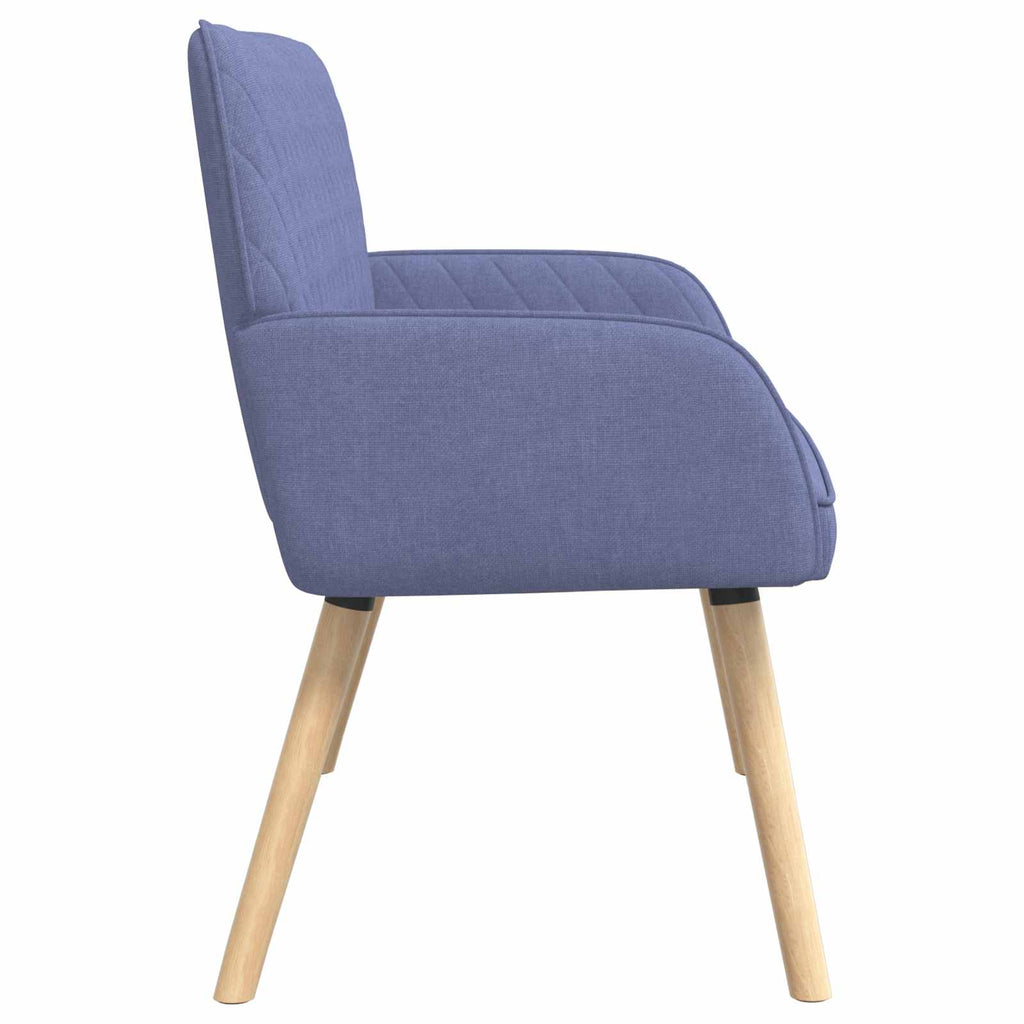 vidaXL Sofa dwuosobowa na nogach z litego drewna 2-osobowy
