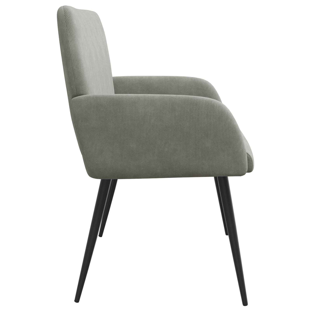 vidaXL Sofa dwuosobowa na metalowych nóżkach 2-osobowy jasnoszary
