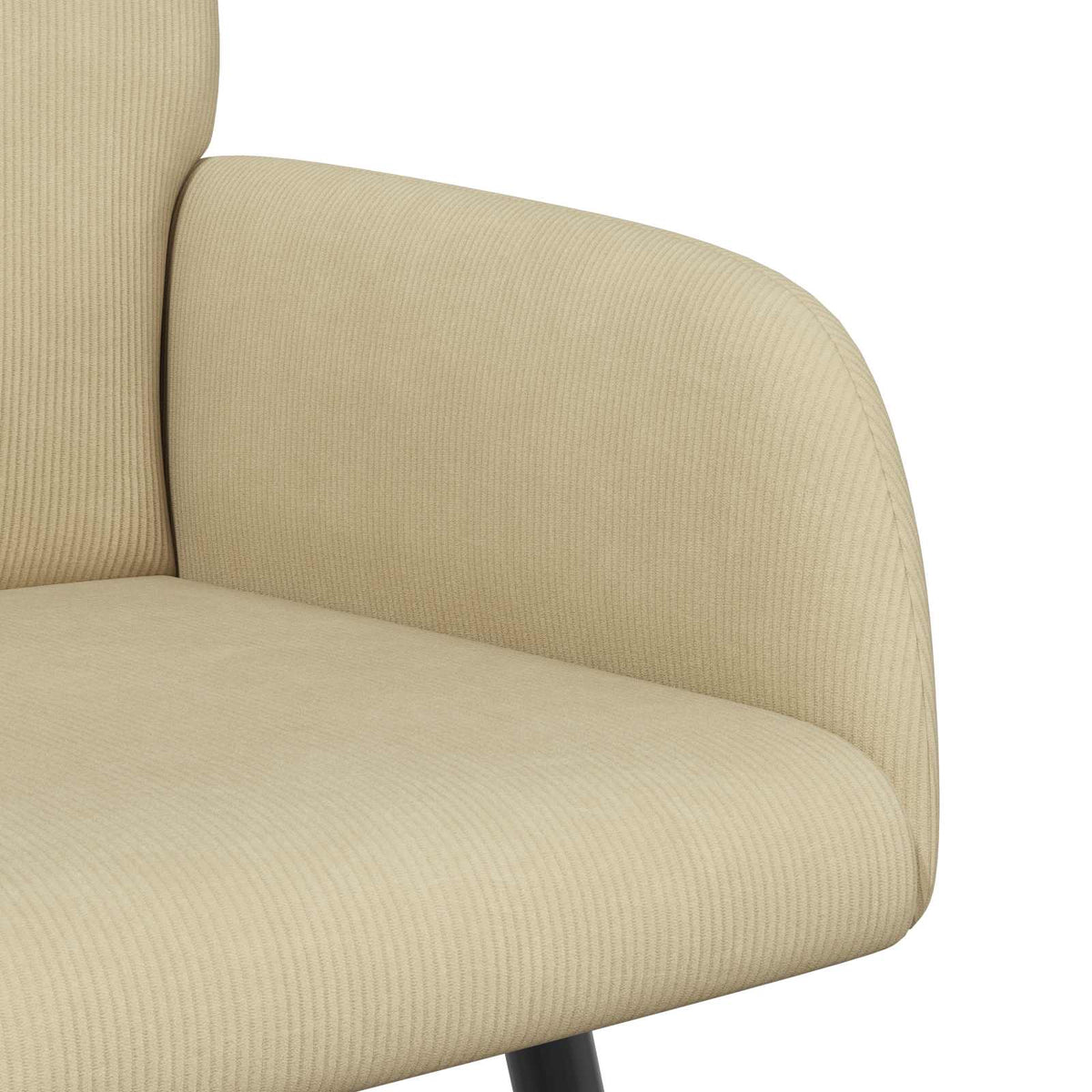 vidaXL Sofa dwuosobowa na metalowych nóżkach 2-osobowy Szary zielony