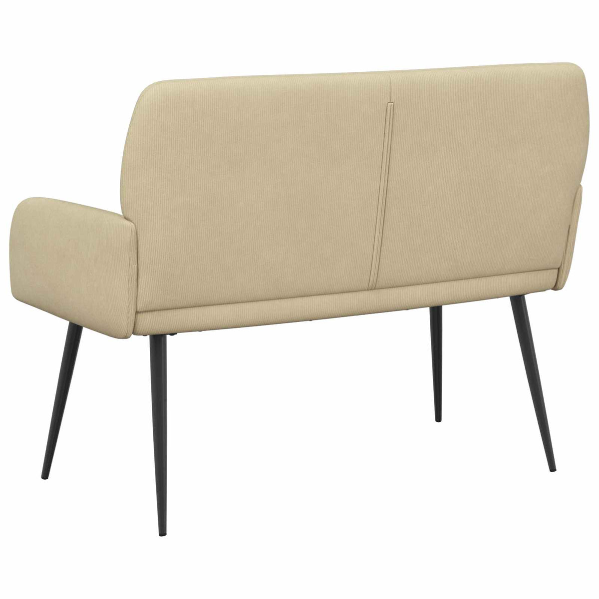 vidaXL Sofa dwuosobowa na metalowych nóżkach 2-osobowy Szary zielony