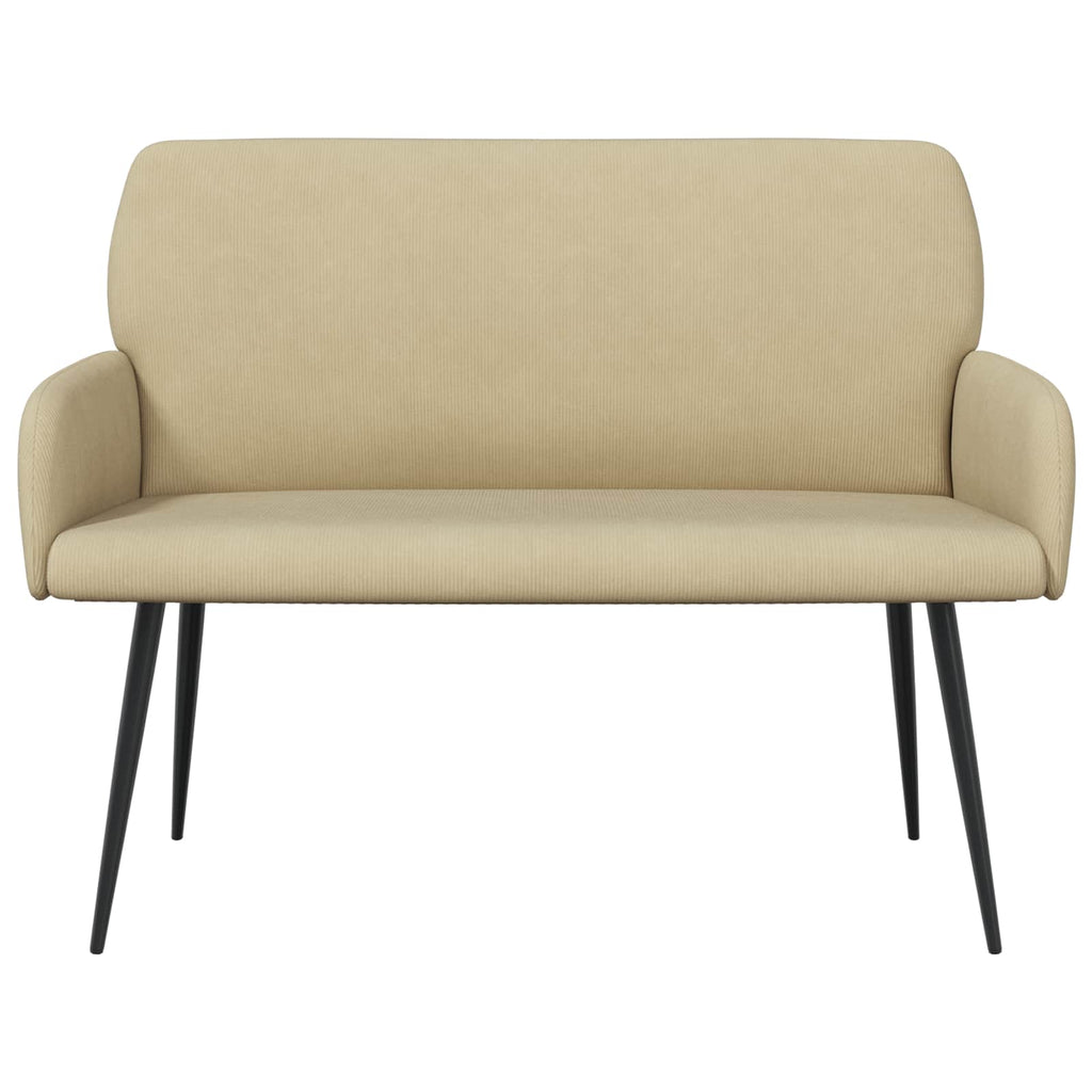 vidaXL Sofa dwuosobowa na metalowych nóżkach 2-osobowy Szary zielony